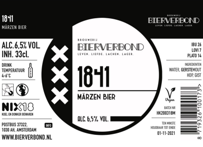 1841 bierverbond 
